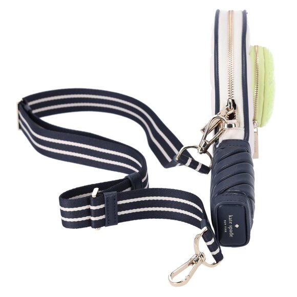 Kate Spade Grand Slam 3D Tennis Racquet Small Crossbody KF517 Limited Edition - Picture 7 of 8